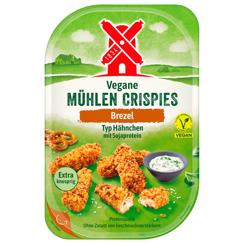 Rügenwalder Mühle Mühlen Crispies Brezel vegan 180g