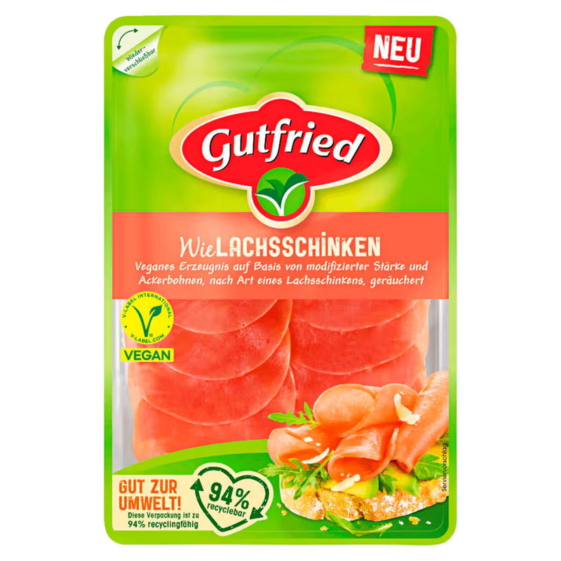 Gutfried Wie Lachsschinken vegan 70g