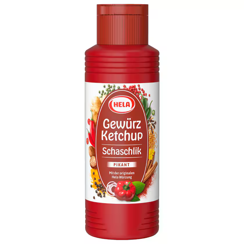 Hela Gewürzketchup Schaschlick Pikant 300ml