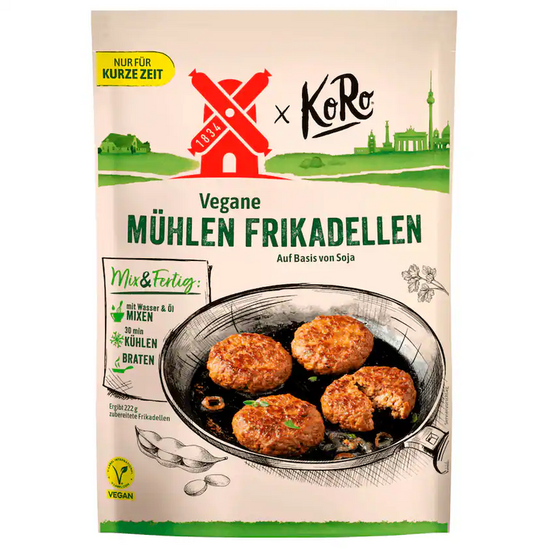KoRo Vegane Mühlen Frikadellen 75g