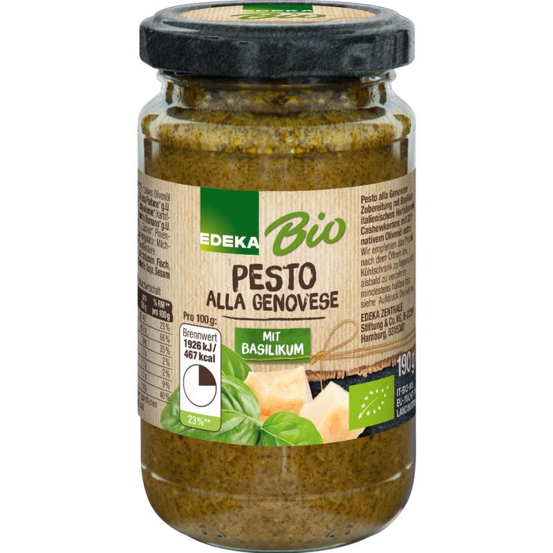 EDEKA Organic Pesto alla Genovese 190g