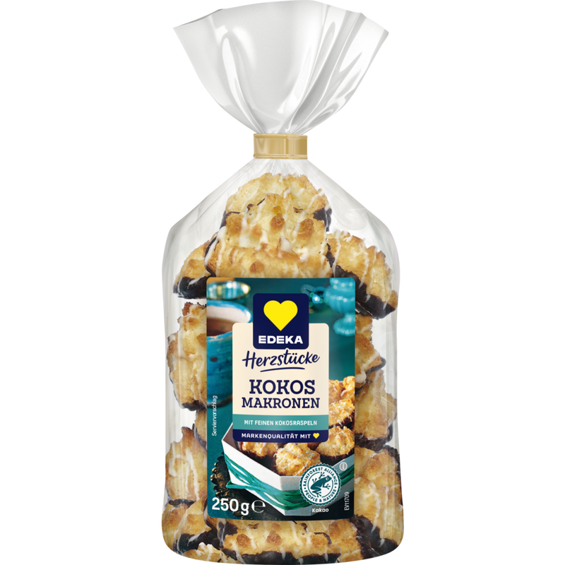 EDEKA Kokosmakronen Zartbitter 250g