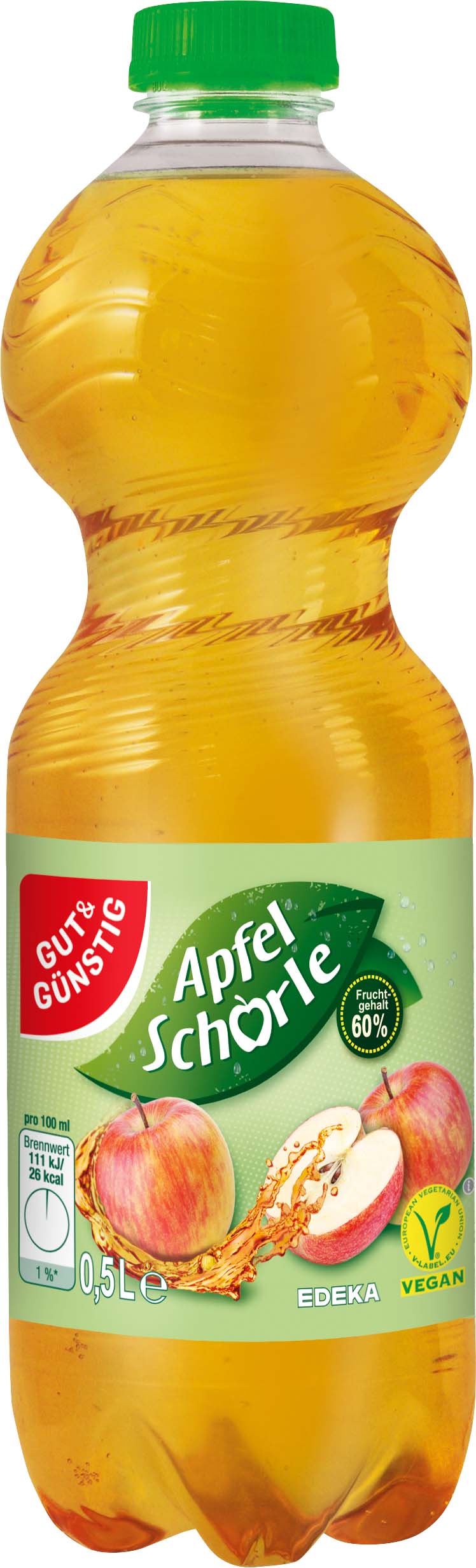 GUT&GÜNSTIG Apfelschorle 0,5l