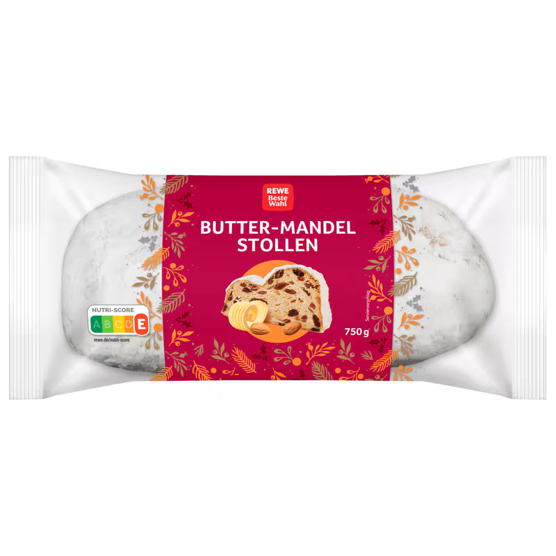 REWE Beste Wahl Butter-Mandel-Stollen 750g