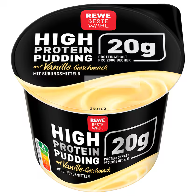 REWE Beste Wahl High Protein Pudding Vanille 200g
