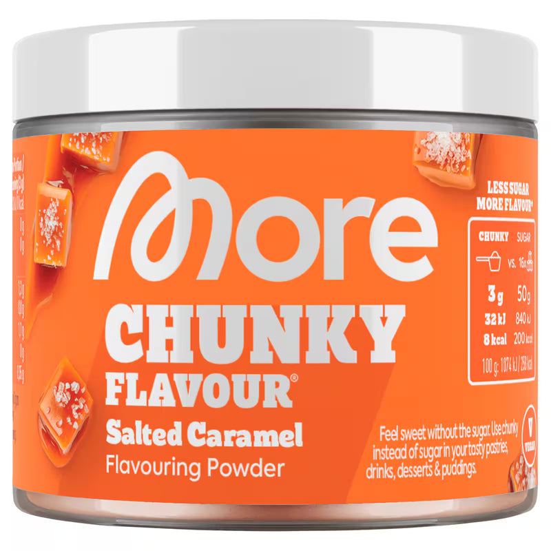 More Chunky Flavour Salted Caramel vegan 90g