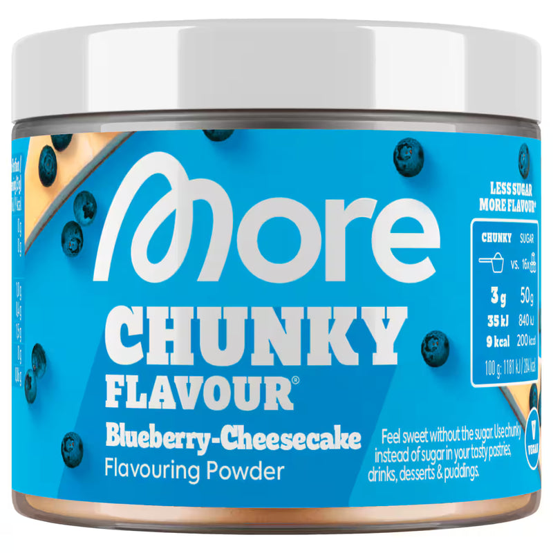 More Chunky Flavour Blueberry Cheesecake vegan 90g