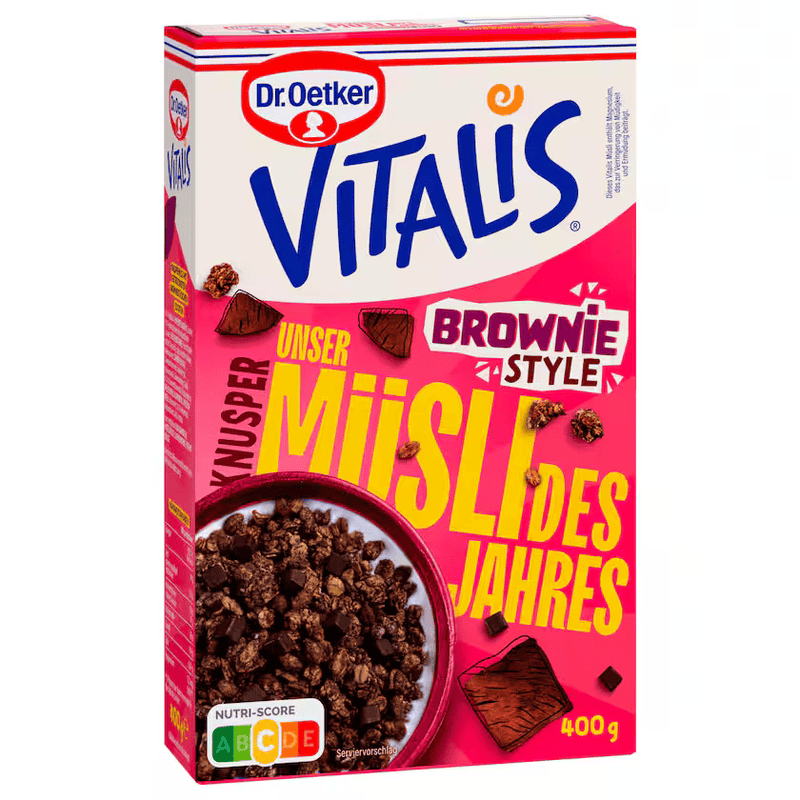 Dr. Oetker Vitalis Knusper Müsli Brownie Style 400g