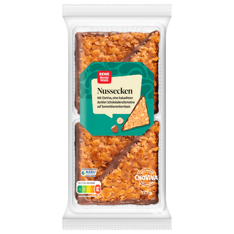 REWE Beste Wahl Nussecken ChoViva 175g