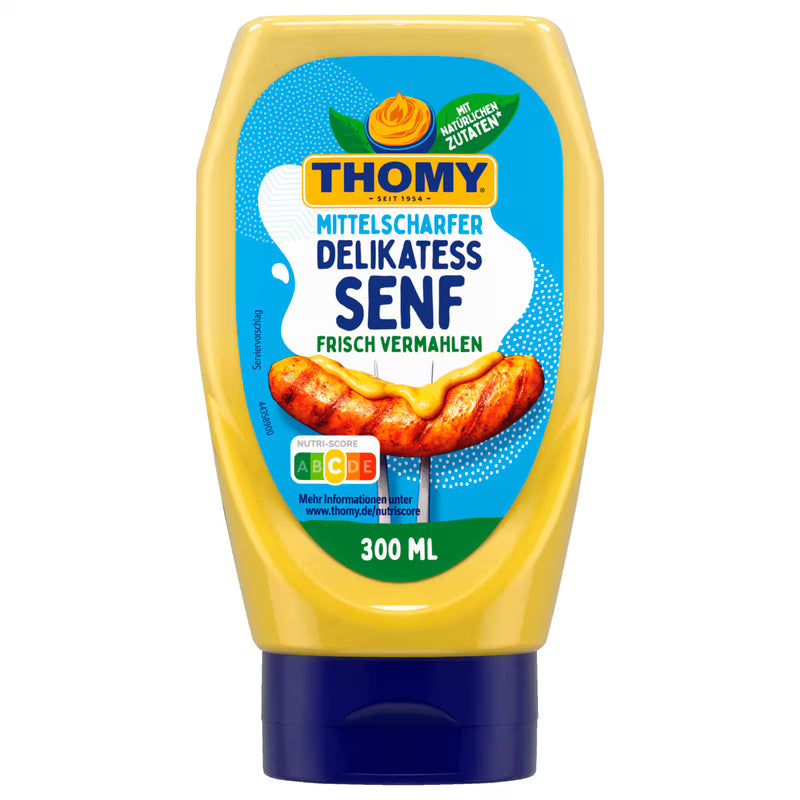 Thomy Delikatess Senf mittelscharf 300ml