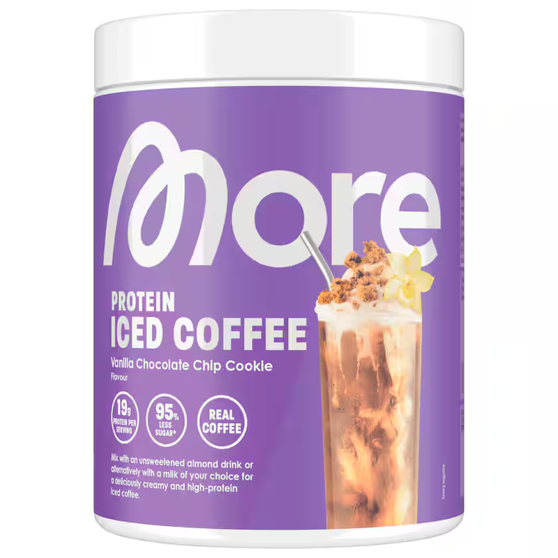 More Nutrition Protein Iced Coffee Vanilla Chocolate Chip 300g