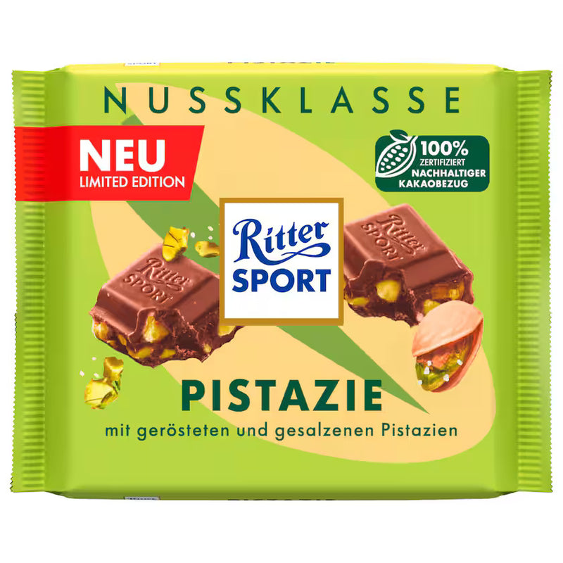 Ritter Sport Nussklasse Pistazie 100g