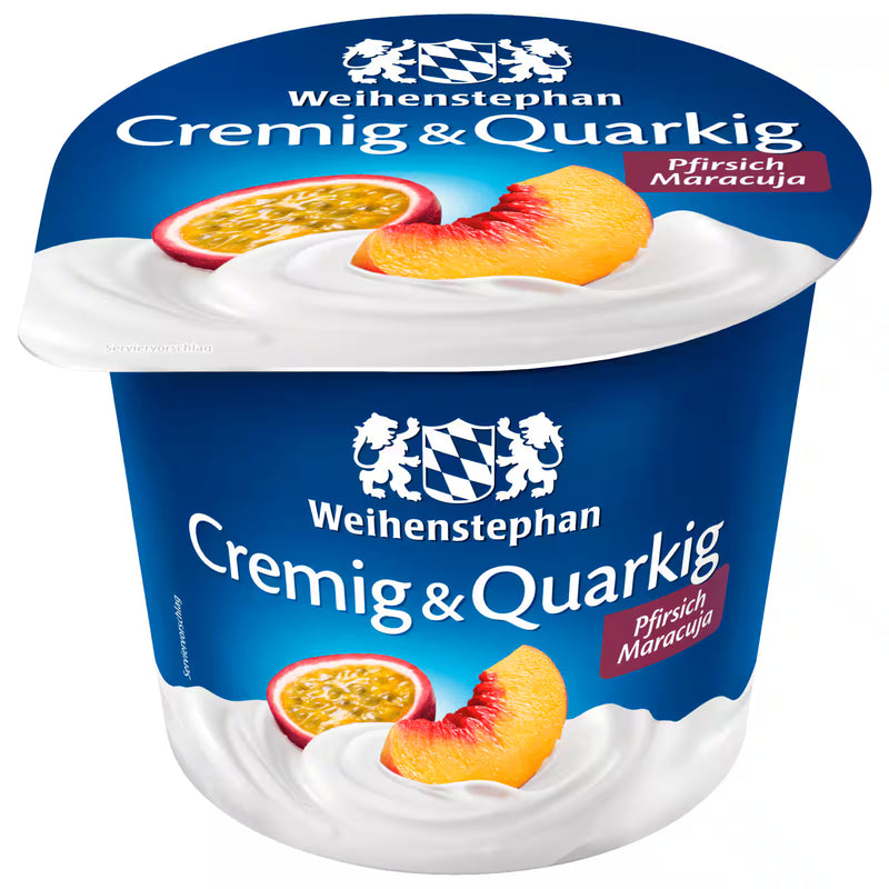 Weihenstephan Fruchtquark Pfirsich-Maracuja 500g