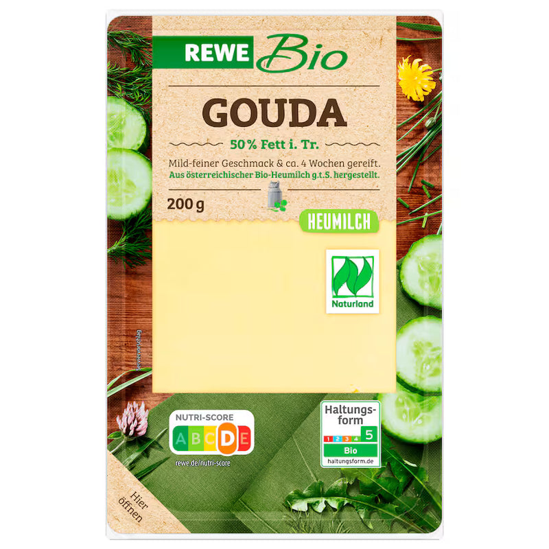 REWE Bio Gouda Scheiben 200g