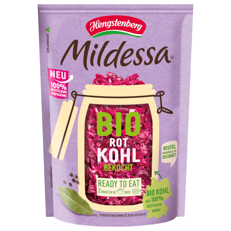 Hengstenberg Mildessa Bio Rotkohl 400g