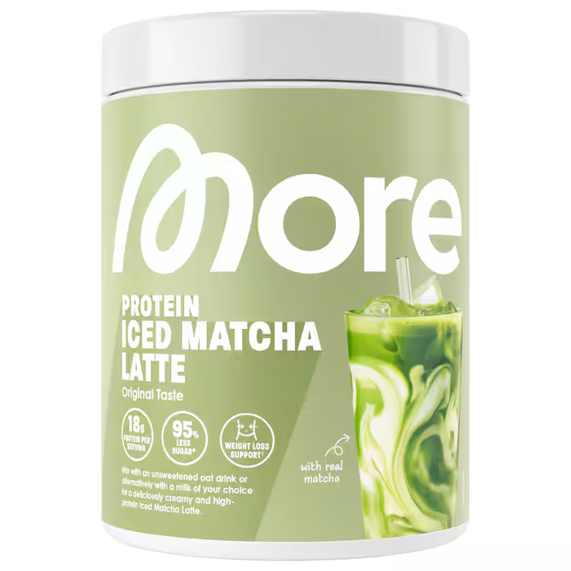 More Protein Iced Coffee Matcha Latte 300g