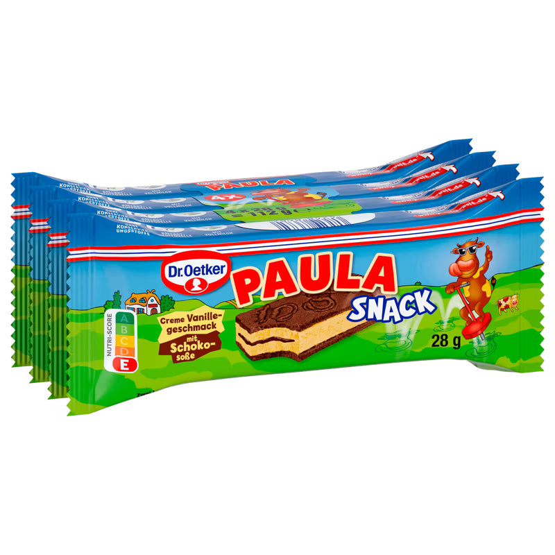 Paula Snack Vanille & Schoko 4x28g