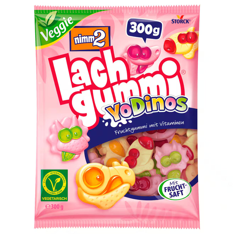 nimm2 Lachgummi YoDinos mit Fruchtsaft 300g