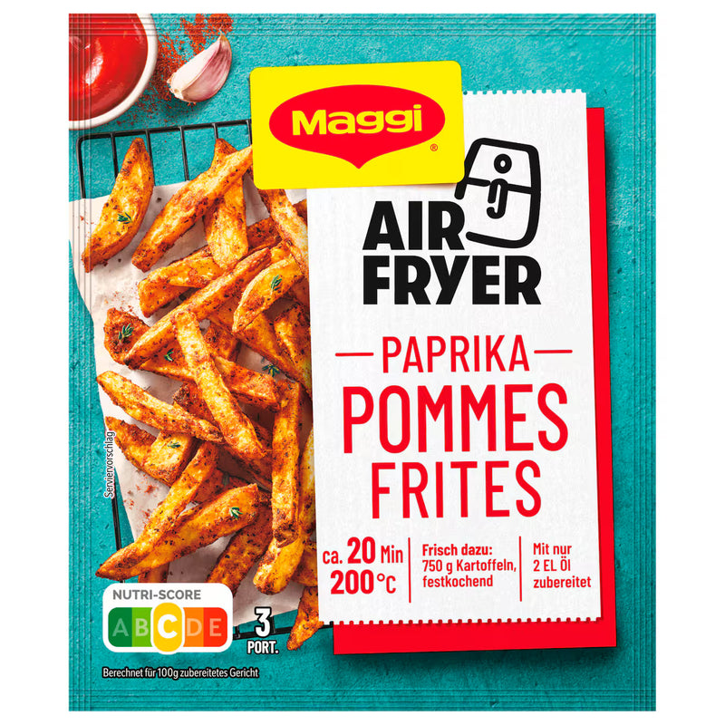 Maggi Fix Airfryer Pommes Frites Paprika 34g