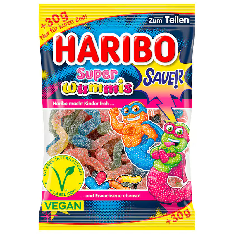Haribo Fruchtgummi Super Wummis vegan 205g