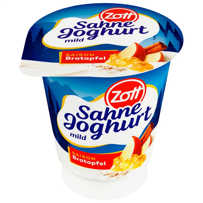 Zott Sahne Joghurt mild Bratapfel 140g