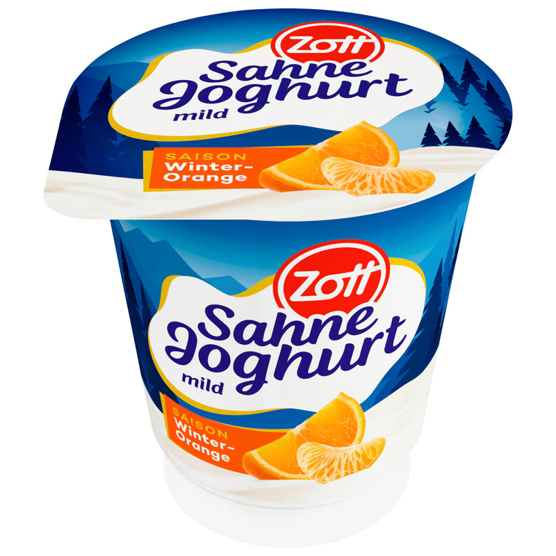 Zott Sahnejoghurt mild Winter-Orange 140g