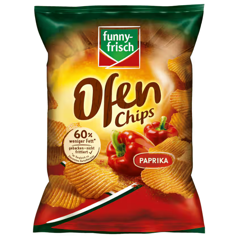 Funny-frisch Ofen Chips Paprika 115g