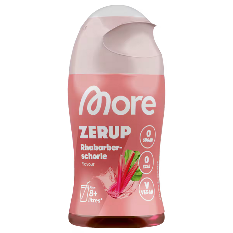 More Zerup Rhabarberschorle 65ml