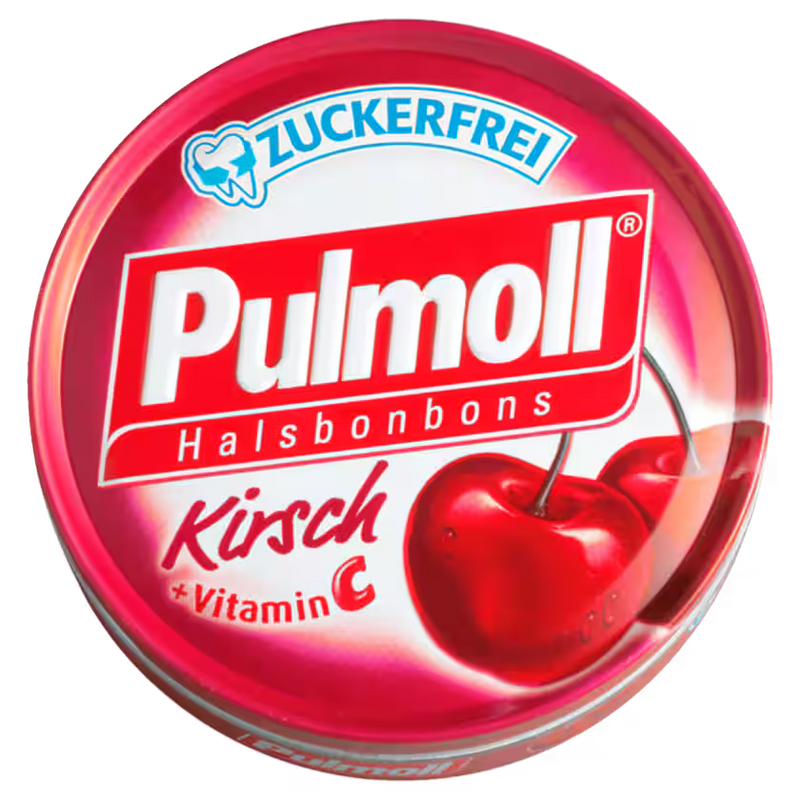 Pulmoll Cough Drops Cherry 50g