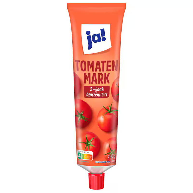 ja! Tomatenmark 3-fach konzentriert 200g
