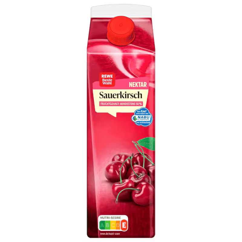 REWE Beste Wahl Sauerkirsch-Nektar 1l