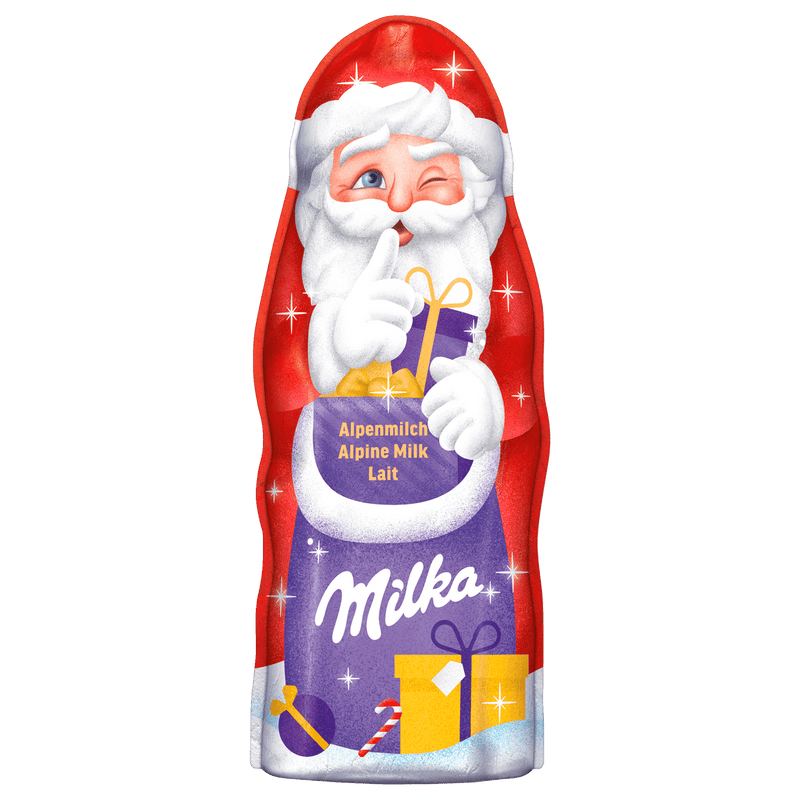 Milka Weihnachtsmann Alpenmilch 90g