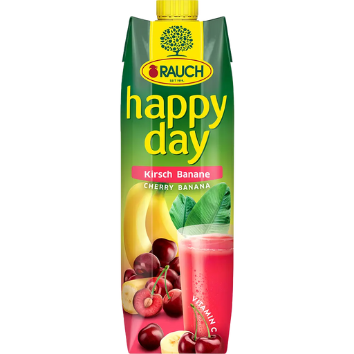 Rauch Happy Day Cherry & Banana Nectar 1L