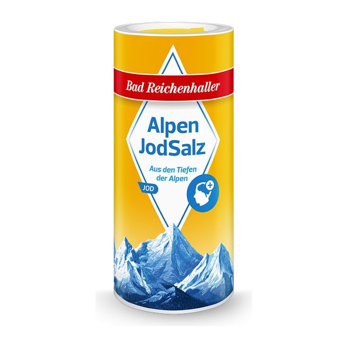 Bad Reichenhaller - Alpen Jod Salz 500 g Dose