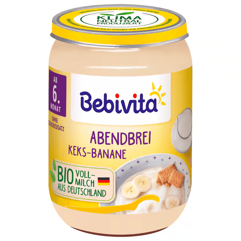 Bebivita Bio Abendbrei Keks Banane 190g