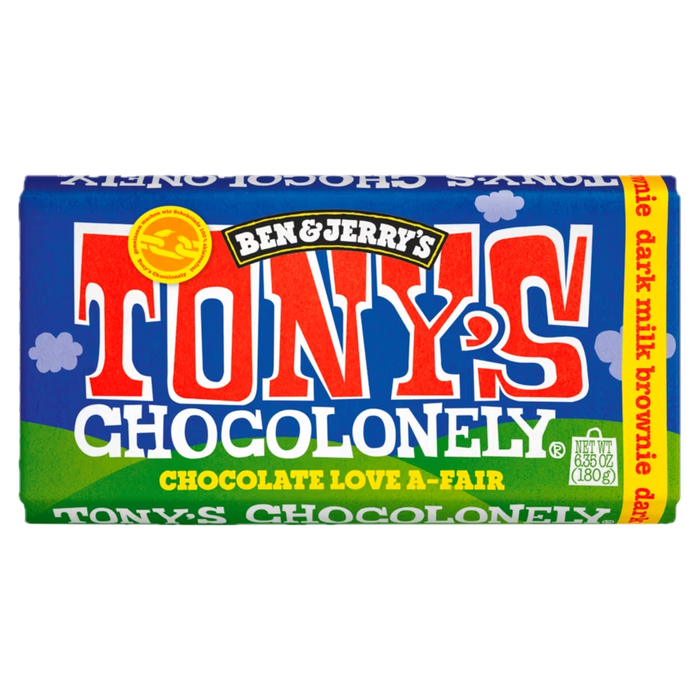 Ben & Jerry's Tony's Chocolonely Dark Milk Brownie 180g