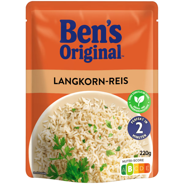 Ben's Original Express Langkorn Reis 220g