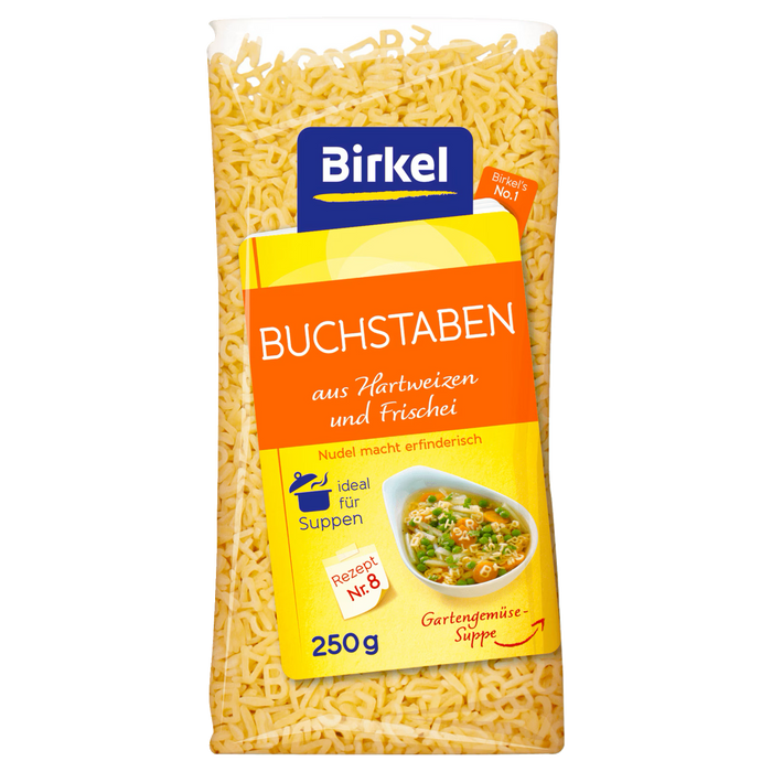 Birkel Buchstaben-Nudeln 250g