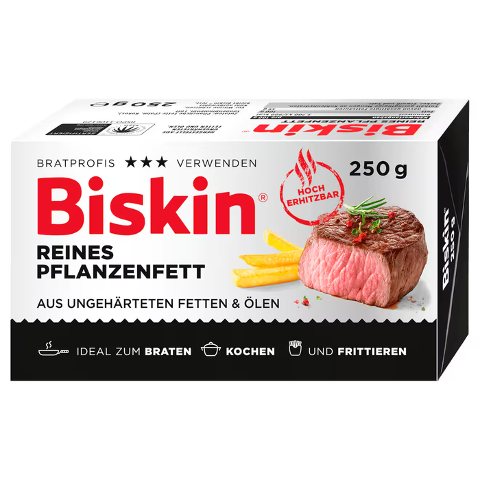 Biskin Reines Pflanzenfett 250g