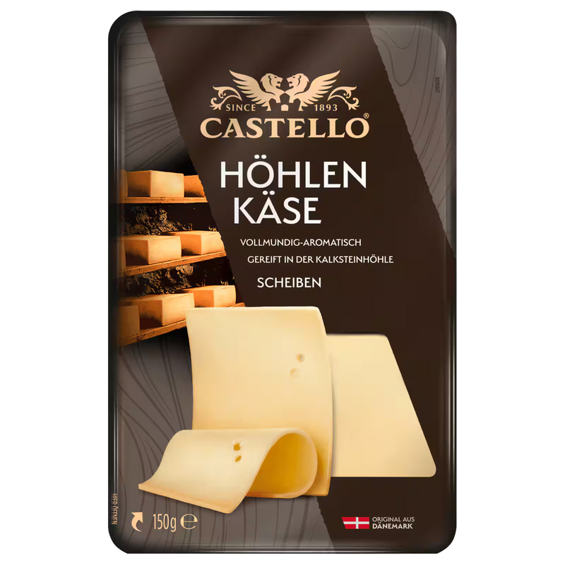 Castello Höhlenkäse Classic Scheibenkäse 150g