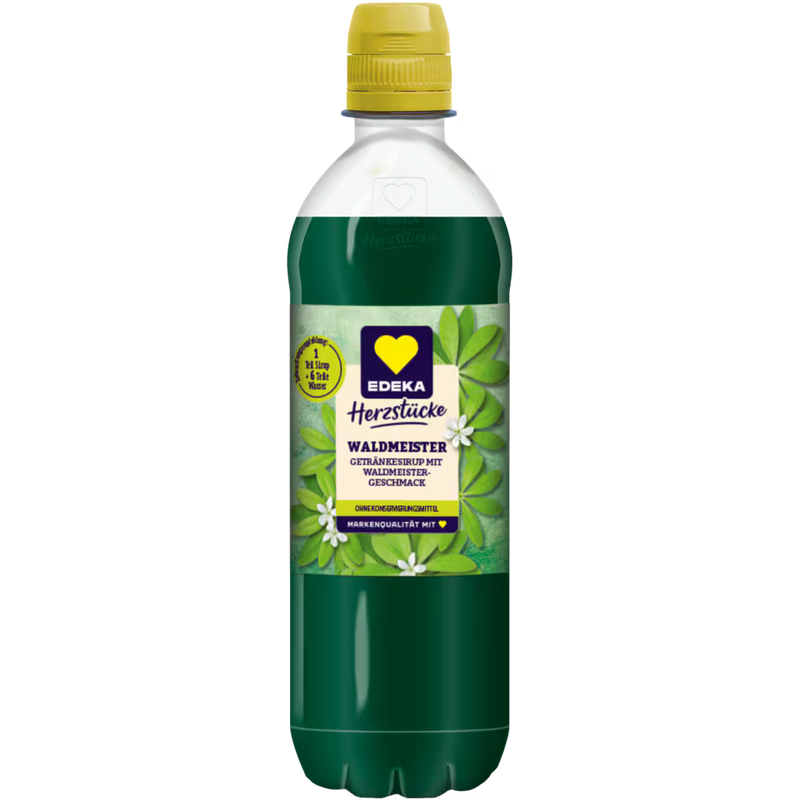 EDEKA Herzstücke Sirup Waldmeister 0,5l