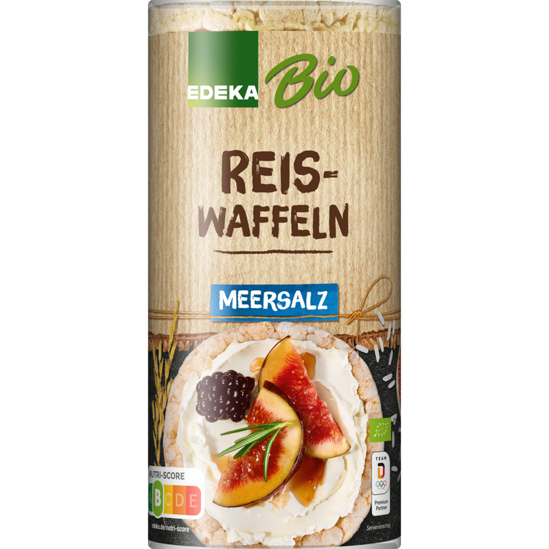 EDEKA Bio Sea Salt Rice Cakes 130g