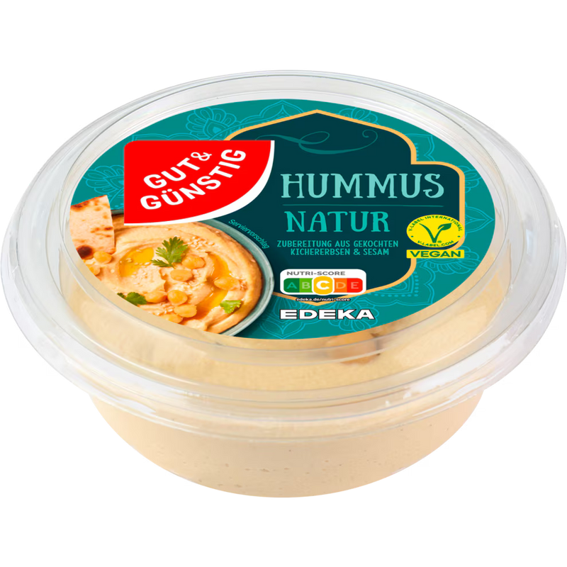 GUT&GÜNSTIG Hummus natur 200g