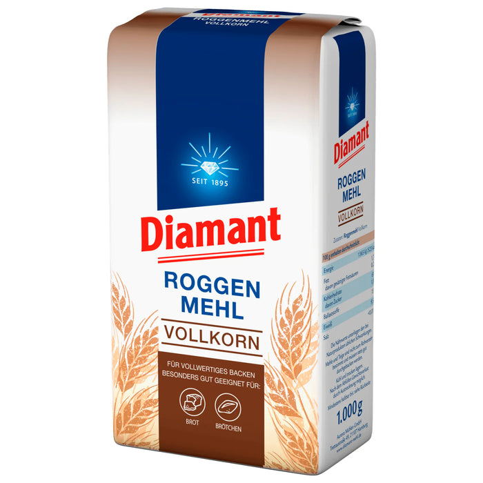 Diamant Roggenmehl Vollkorn 1kg