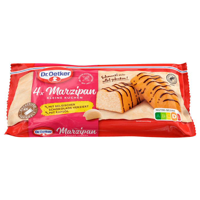 Dr. Oetker 4 Kleine Marzipankuchen 140g