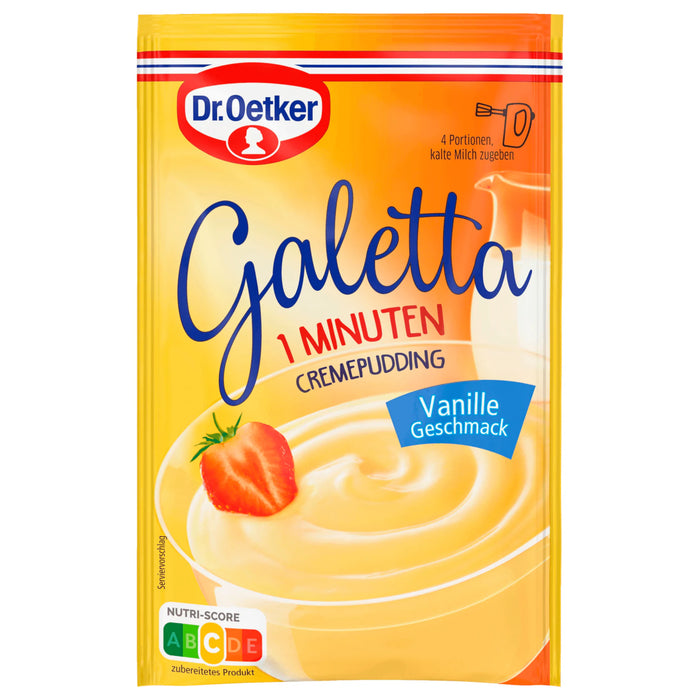 Dr. Oetker Galetta Cremepudding Vanille-Geschmack 80g