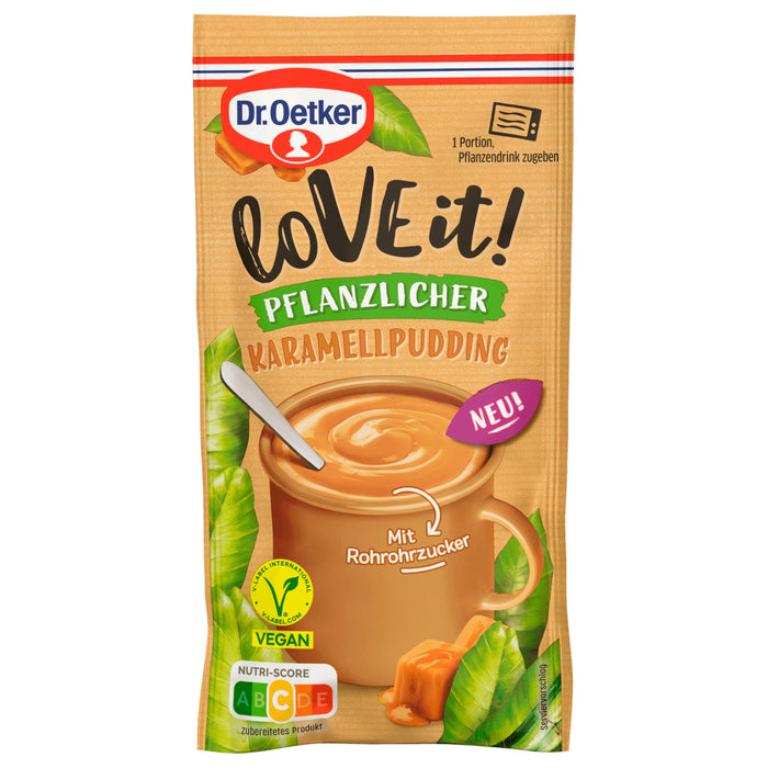 Dr. Oetker LoVEit! Karamellpudding vegan 48g