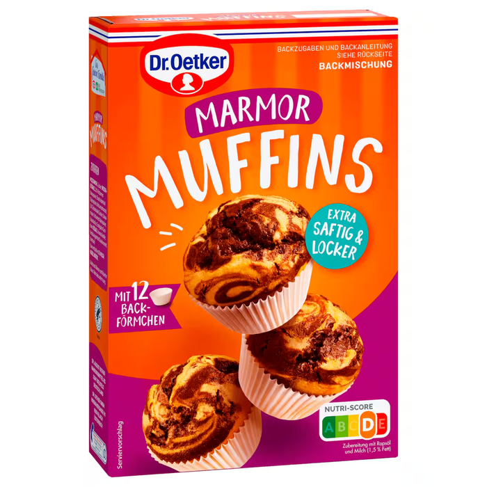 Dr. Oetker Marmor Muffins 325g