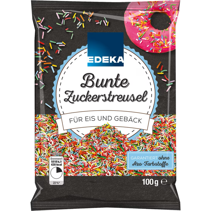 Edeka - Bunte Zuckerstreusel 100g