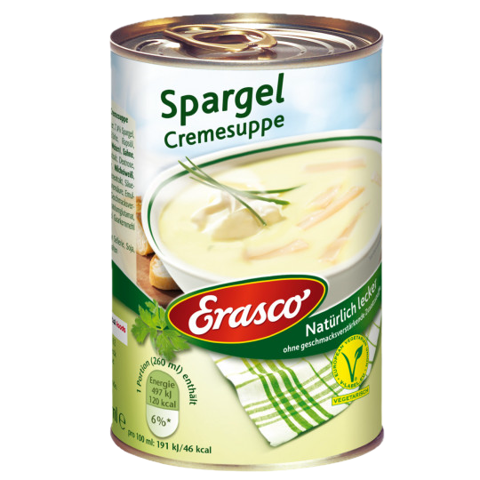 Erasco - Asparagus cream soup 390ml